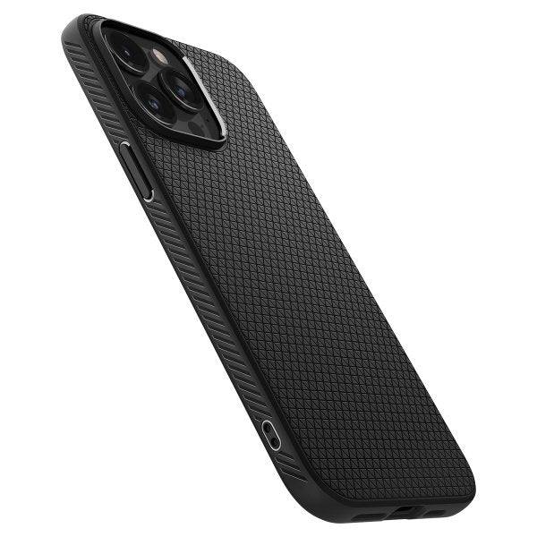 Spigen iPhone 15 Pro Skal Liquid Air Matte Black