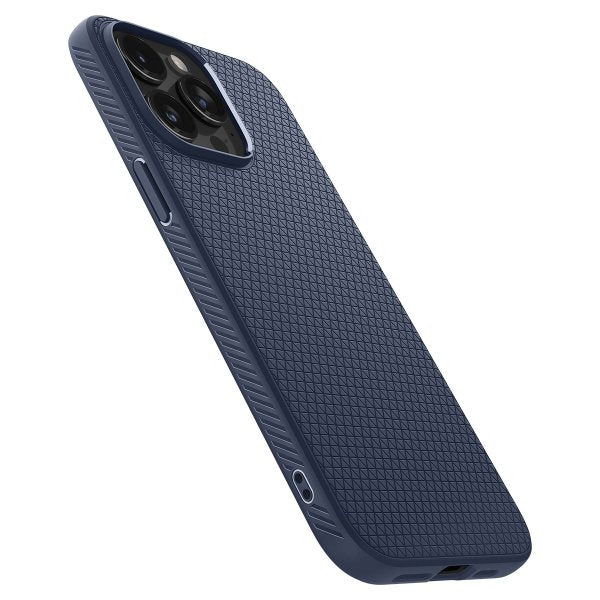 Spigen iPhone 15 Pro Skal Liquid Air Navy Blue