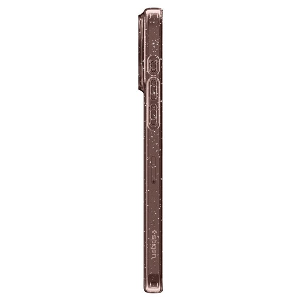 Spigen iPhone 15 Pro Skal Liquid Crystal Glitter Rose Quartz