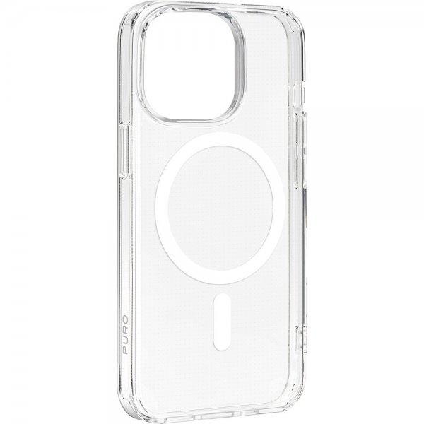 Puro iPhone 15 Pro Skal LITE MAG Transparent