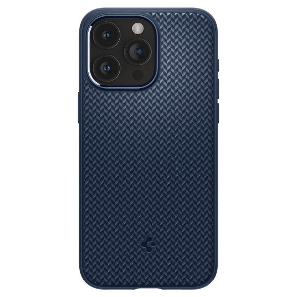 Spigen iPhone 15 Pro Skal Mag Armor MagFit Navy Blue