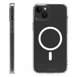 Vivanco iPhone 15 Plus Skal Mag Steady Transparent
