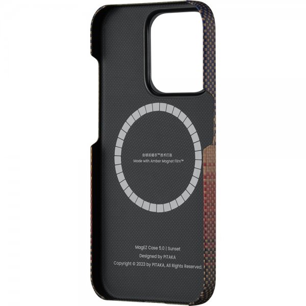 Pitaka iPhone 15 Pro Skal MagEZ Case 5 Sunset