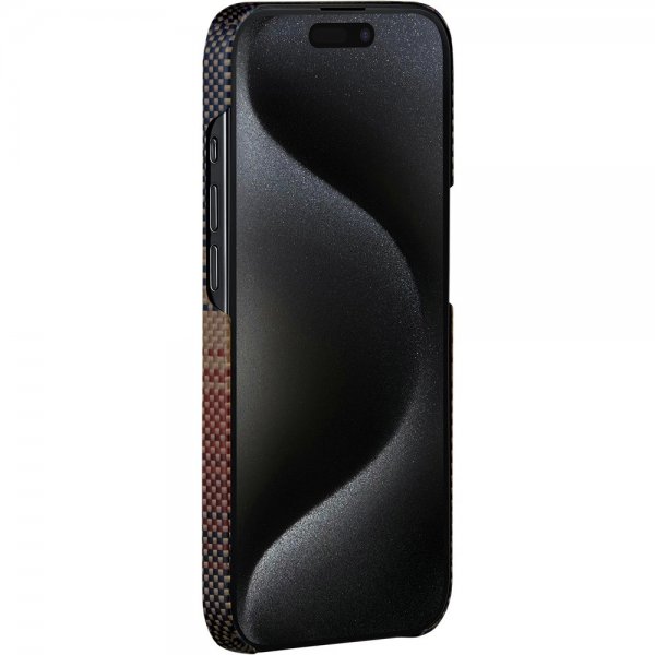 Pitaka iPhone 15 Pro Skal MagEZ Case 5 Sunset