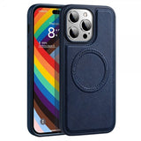 X-Level iPhone 15 Pro Skal MagSafe Denim Jacket Blå