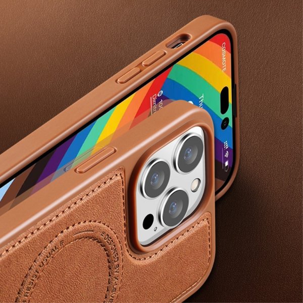 X-Level iPhone 15 Pro Skal MagSafe Denim Jacket Blå