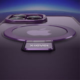 X-Level iPhone 15 Pro Skal MagSafe-ring Svart