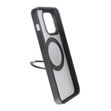 Rvelon iPhone 15 Pro Skal Roterbart MagSafe Stativ Matt Svart