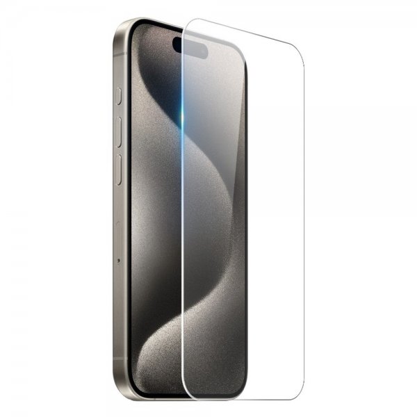 Northjo iPhone 15 Pro Skal med Skärmskydd och Kameraskydd 3-i-1