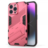 iPhone 15 Pro Skal med Stativ Magenta