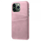 iPhone 15 Pro Skal med två Kortfack Roseguld