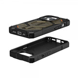 Urban Armor Gear (UAG) iPhone 15 Pro Skal Monarch Pro MagSafe Kevlar Element Green