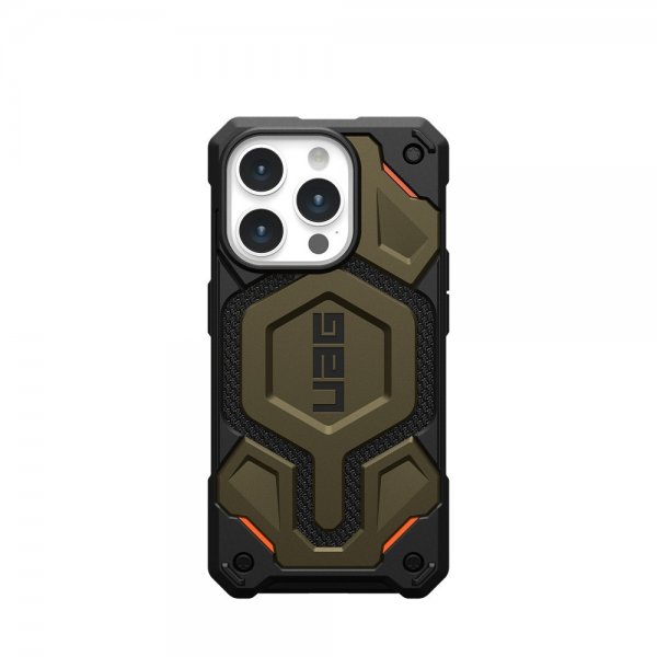 Urban Armor Gear (UAG) iPhone 15 Pro Skal Monarch Pro MagSafe Kevlar Element Green