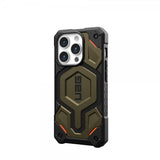 Urban Armor Gear (UAG) iPhone 15 Pro Skal Monarch Pro MagSafe Kevlar Element Green