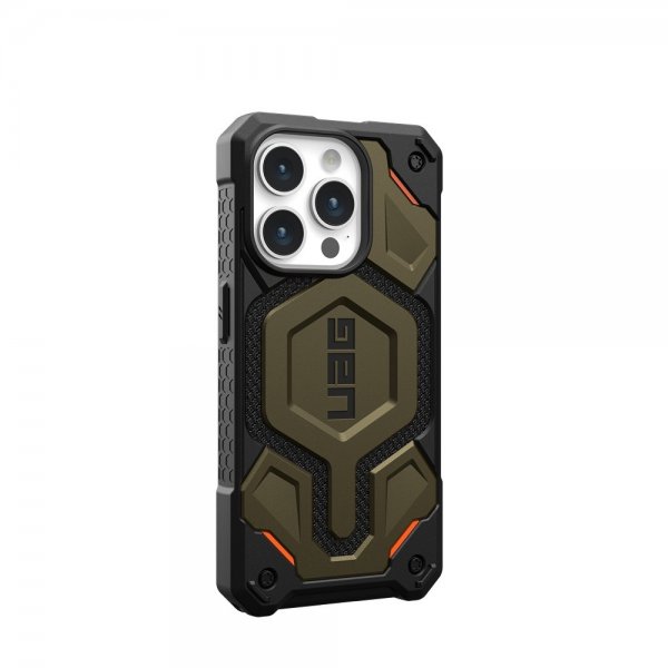 Urban Armor Gear (UAG) iPhone 15 Pro Skal Monarch Pro MagSafe Kevlar Element Green