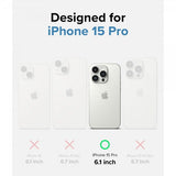 Ringke iPhone 15 Pro Skal Onyx Design Blue Brush