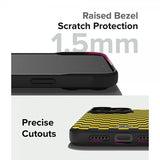 Ringke iPhone 15 Pro Skal Onyx Design Checkerboard Yellow