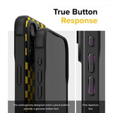 Ringke iPhone 15 Pro Skal Onyx Design Checkerboard Yellow