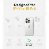 Ringke iPhone 15 Pro Skal Onyx Design Checkerboard Yellow