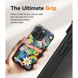 Ringke iPhone 15 Pro Skal Onyx Design Sticker