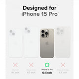 Ringke iPhone 15 Pro Skal Onyx Grå
