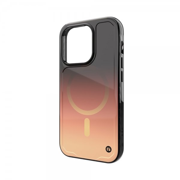 Clckr iPhone 15 Pro Skal Onyx MagSafe Copper