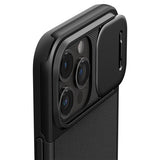 Spigen iPhone 15 Pro Skal Optik Armor MagFit Svart