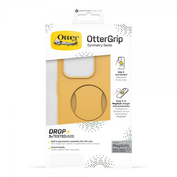 Otterbox iPhone 15 Pro Skal OtterGrip Symmetry MagSafe Aspen Gleam