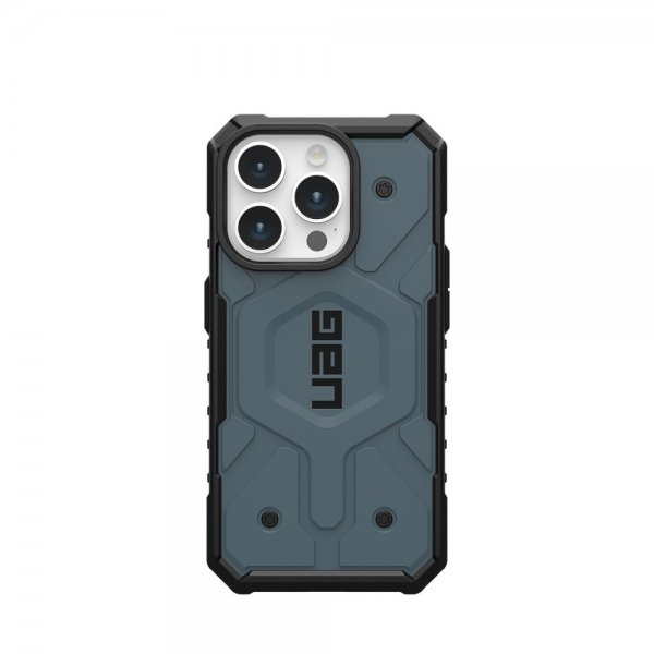 Urban Armor Gear (UAG) iPhone 15 Pro Skal Pathfinder MagSafe Cloud Blue