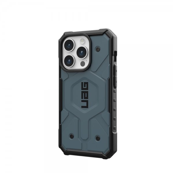 Urban Armor Gear (UAG) iPhone 15 Pro Skal Pathfinder MagSafe Cloud Blue