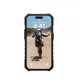 Urban Armor Gear (UAG) iPhone 15 Pro Skal Pathfinder MagSafe Silver