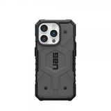 Urban Armor Gear (UAG) iPhone 15 Pro Skal Pathfinder MagSafe Silver