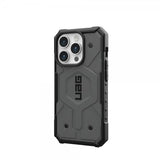 Urban Armor Gear (UAG) iPhone 15 Pro Skal Pathfinder MagSafe Silver