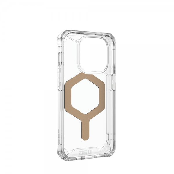 Urban Armor Gear (UAG) iPhone 15 Pro Skal Plyo MagSafe Ice Guld