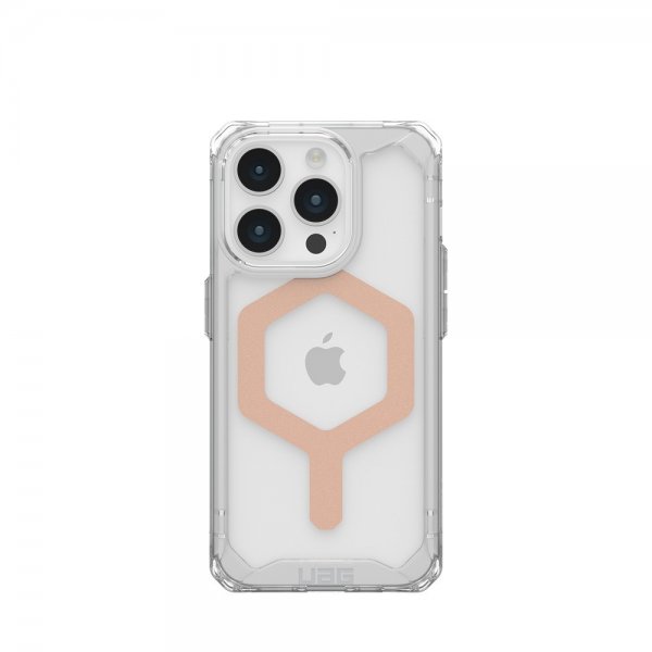 Urban Armor Gear (UAG) iPhone 15 Pro Skal Plyo MagSafe Ice Rose Gold