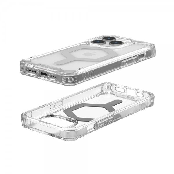Urban Armor Gear (UAG) iPhone 15 Pro Skal Plyo MagSafe Ice Silver