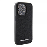 Karl Lagerfeld iPhone 15 Pro Skal Quilted K Pattern Svart