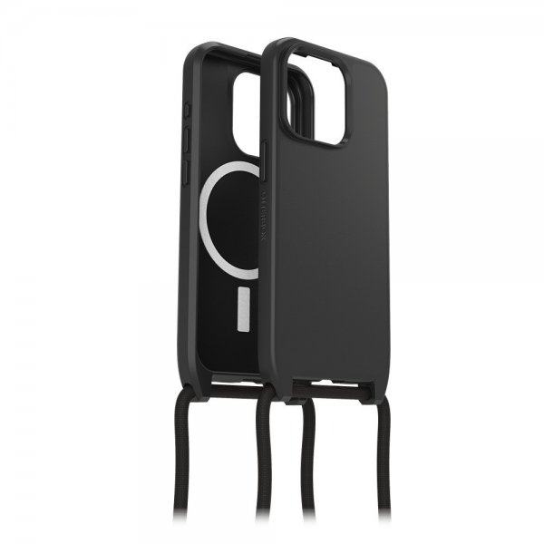 Otterbox iPhone 15 Pro Skal React Necklace MagSafe Svart