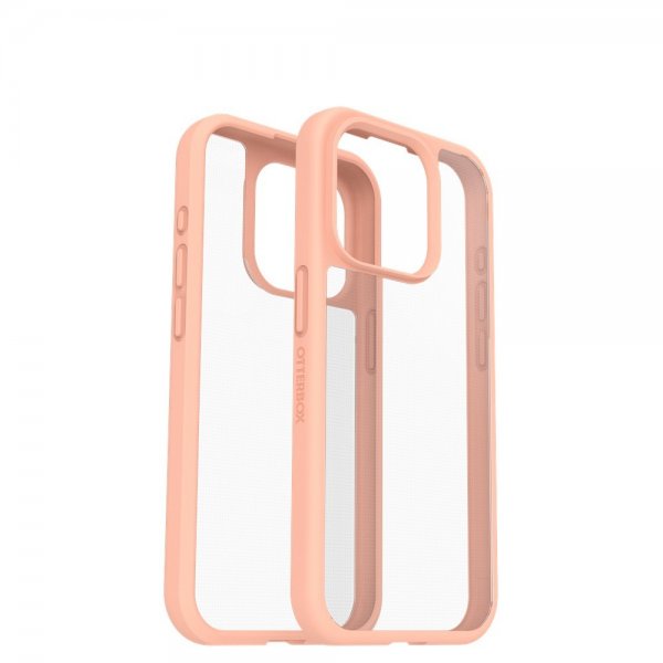 Otterbox iPhone 15 Pro Skal React Peach Perfect