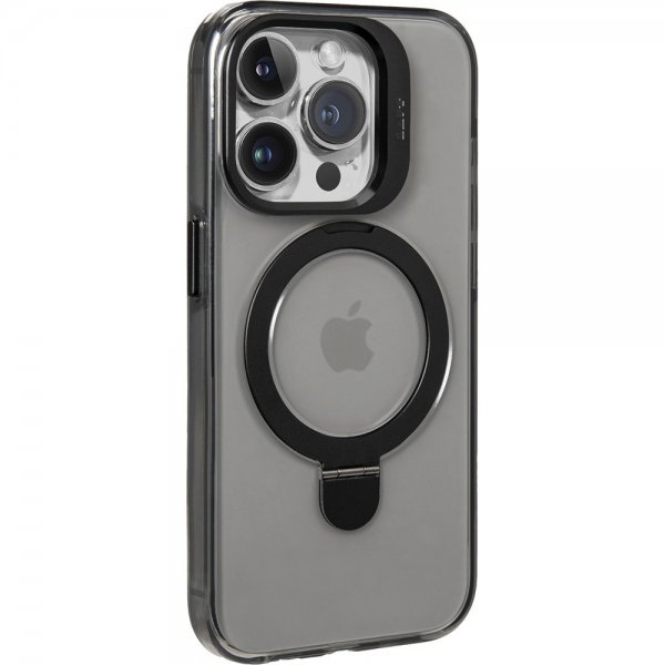 LAUT iPhone 15 Pro Skal REVIVE PROP MagSafe Black Crystal