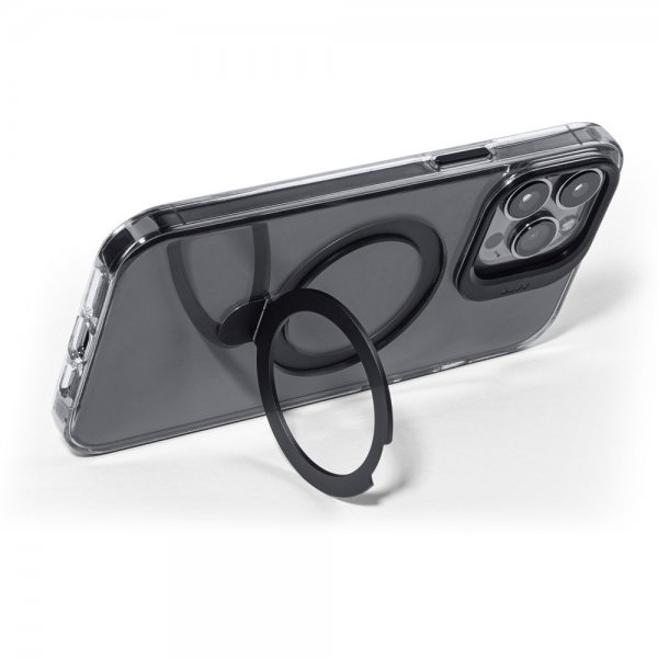 LAUT iPhone 15 Pro Skal REVIVE PROP MagSafe Black Crystal