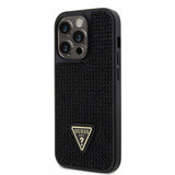 Guess iPhone 15 Pro Skal Rhinestone Svart