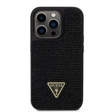 Guess iPhone 15 Pro Skal Rhinestone Svart