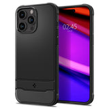 Spigen iPhone 15 Pro Skal Rugged Armor MagFit Matte Black