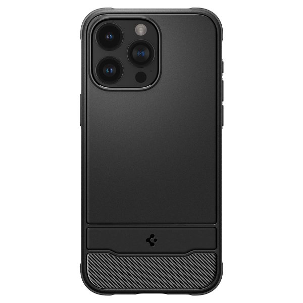 Spigen iPhone 15 Pro Skal Rugged Armor MagFit Matte Black