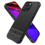 Spigen iPhone 15 Pro Skal Rugged Armor MagFit Matte Black