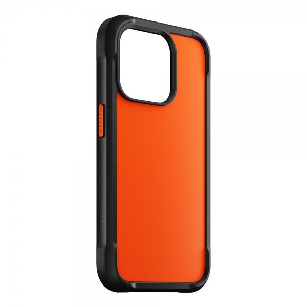 Nomad iPhone 15 Pro Skal Rugged Case Ultra Orange