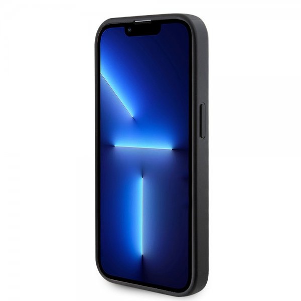 Guess iPhone 15 Pro Skal Saffiano MagSafe Svart