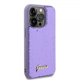 Guess iPhone 15 Pro Skal Sequin Lila