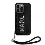 Karl Lagerfeld iPhone 15 Pro Skal Sequin Svart